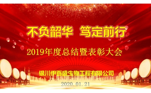 “不負韶華，篤定前行”2019總結表彰暨新春年會圓滿成功！